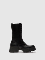 Fly London ‘Elna’ Lace Up Boot - Black - LAST Pair - Size 42