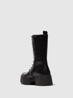 Fly London ‘Elna’ Lace Up Boot - Black - LAST Pair - Size 42