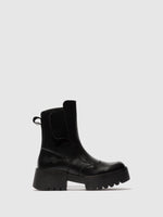 Fly London 'Egli' Velcro Ankle Boots - Black