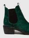 Fly London ‘Meme’ Chelsea Leather Ankle Boot - Shamrock Green