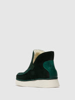 Fly London ‘Coze’ Suede Ankle Boot - Dark Green