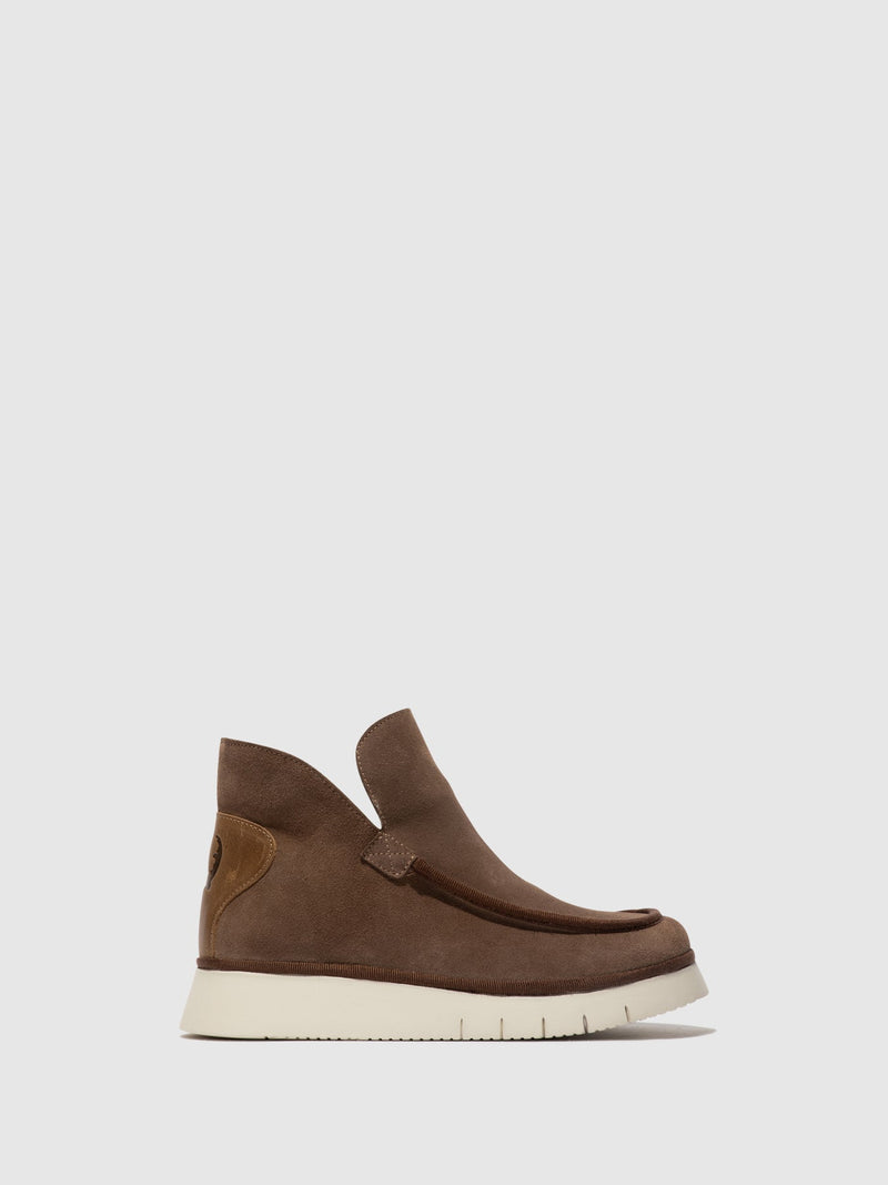 Fly London ‘Coze’ Suede Ankle Boot - Cognac