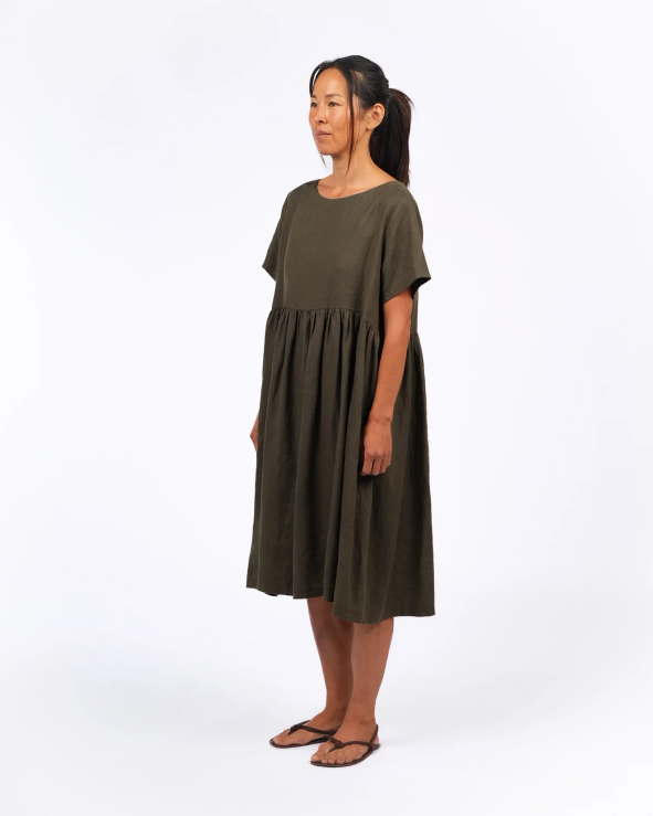Montaigne - Juni - French Linen Summer Staple Dress - Various Colours