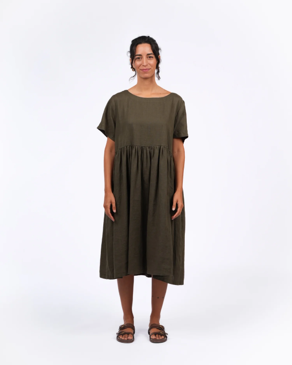 Montaigne - Juni - French Linen Summer Staple Dress - Various Colours