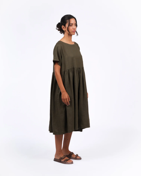Montaigne - Juni - French Linen Summer Staple Dress - Various Colours