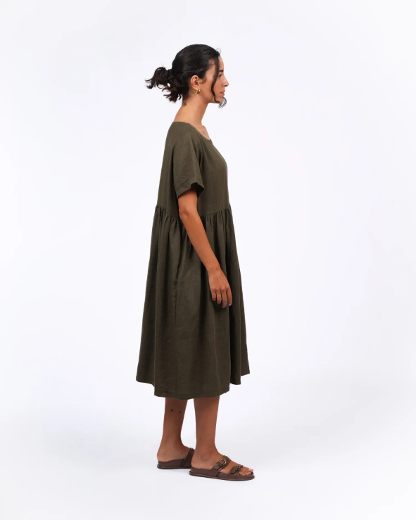 Montaigne - Juni - French Linen Summer Staple Dress - Various Colours