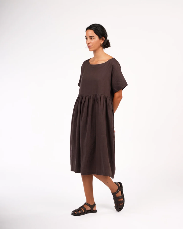 Montaigne - Juni - French Linen Summer Staple Dress - Various Colours