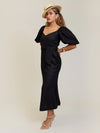 State Of Embrace ’Kick Flare’ Dress - Onyx