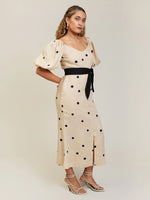 State Of Embrace ’Kick Flare’ Dress - Spot