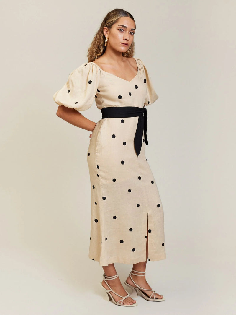 State Of Embrace ’Kick Flare’ Dress - Spot