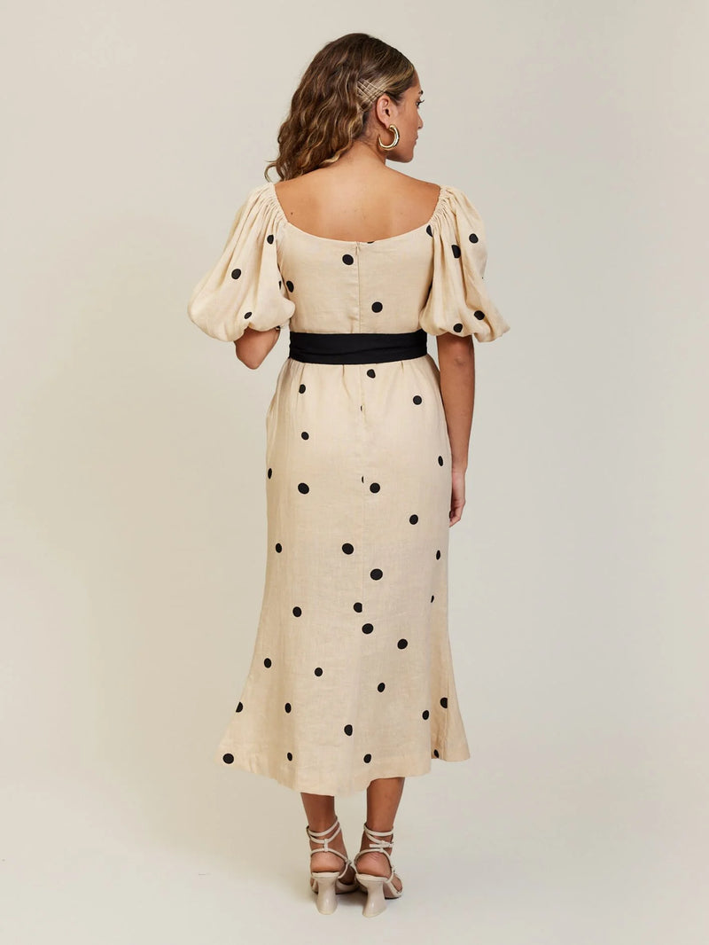 State Of Embrace ’Kick Flare’ Dress - Spot