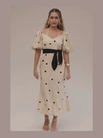 State Of Embrace ’Kick Flare’ Dress - Spot