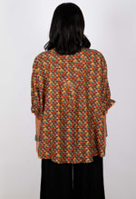 Swiss Cotton Swing Top - Multi