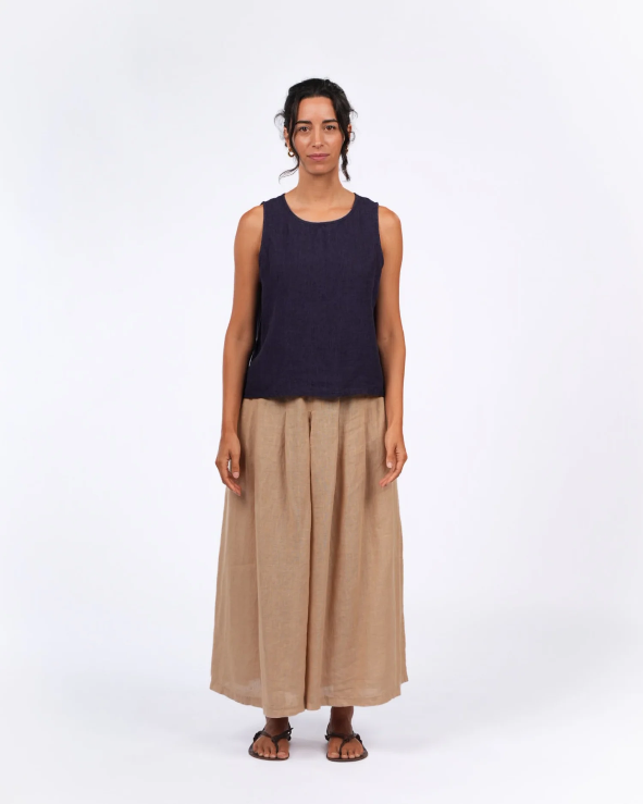 Montaigne ‘Ava’ Linen Cami Top - Various Colours
