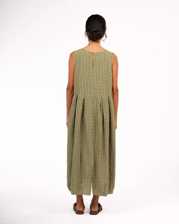 Montaigne - Sartene - French Linen Dress in Gingham - Various Colours