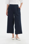 Tirelli Linen Cropped Wide Leg Pant - Various Colours