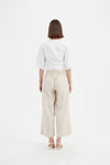 Tirelli Linen Cropped Wide Leg Pant - Various Colours