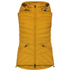 ‘Mary Claire’ 90/10 Packable Down Vest - Apricot Crush
