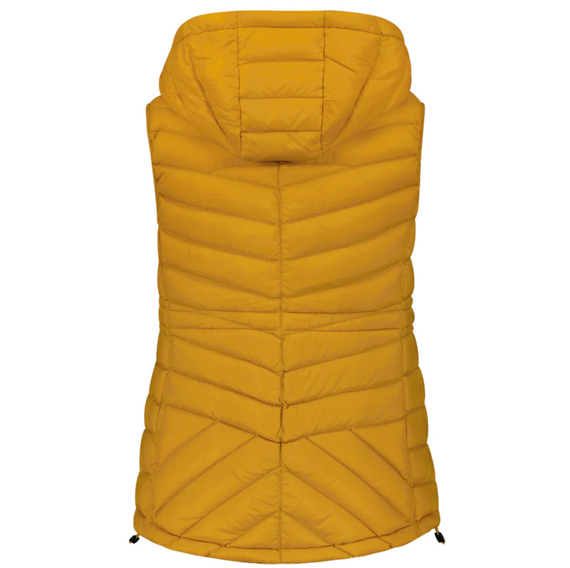 ‘Mary Claire’ 90/10 Packable Down Vest - Apricot Crush - LAST ONE - Size XXL