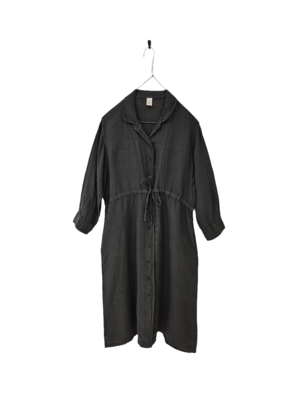 Montaigne - Rodin - Linen Drawstring Dress Coat - Various Colours