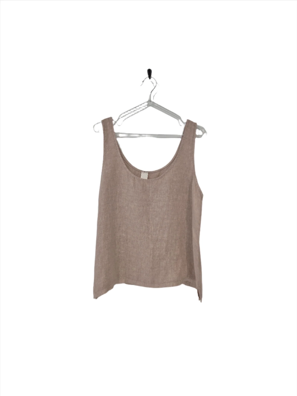 Montaigne - Jolie - Linen Singlet Top - Various Colours
