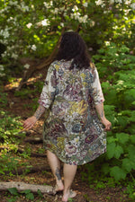 ‘Love Grows Wild’ Artist Tunic Dress with Pockets Flowers & Bees