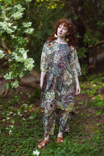 ‘Love Grows Wild’ Artist Tunic Dress with Pockets Flowers & Bees