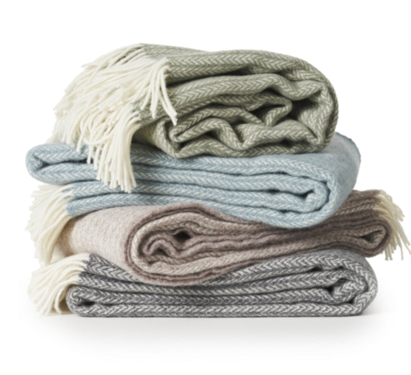 Klippan ‘Otis’ RWS Certified Wool Blanket  - Various Colours