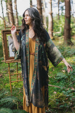 ‘Heartwork Opera’ Duster Bamboo Kimono Robe