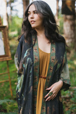 ‘Heartwork Opera’ Duster Bamboo Kimono Robe