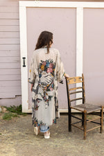 ‘Take My Hand’ Bamboo Boho Kimono Duster Robe