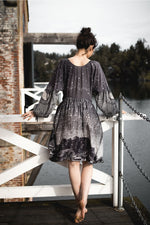 ‘Stargazer’ Reversible Printed Bamboo Dress / Layering Tunic