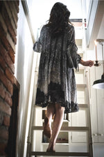 ‘Stargazer’ Reversible Printed Bamboo Dress / Layering Tunic