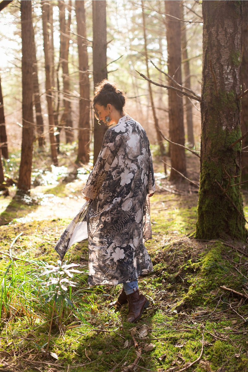 ‘The Looking Glass’ Duster Bamboo Kimono Robe