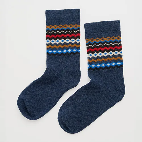 Seasalt Cornwall - Fair Isle Socks - Sonata Sea Cave