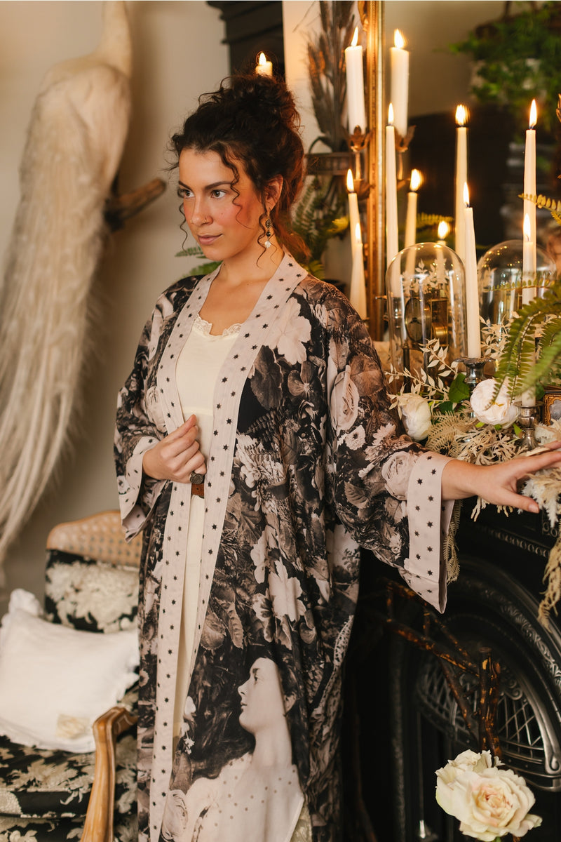 ‘The Looking Glass’ Duster Bamboo Kimono Robe