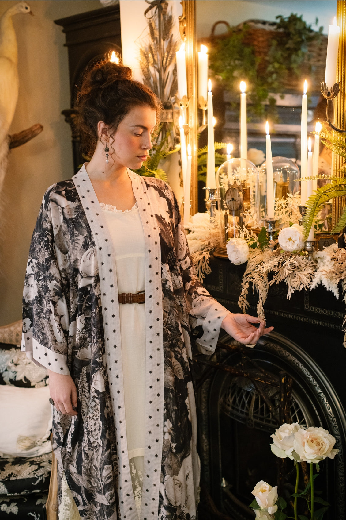 ‘The Looking Glass’ Duster Bamboo Kimono Robe