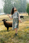 ‘Land of Plenty’ Reversible Bamboo Frock Dress / Layering Tunic