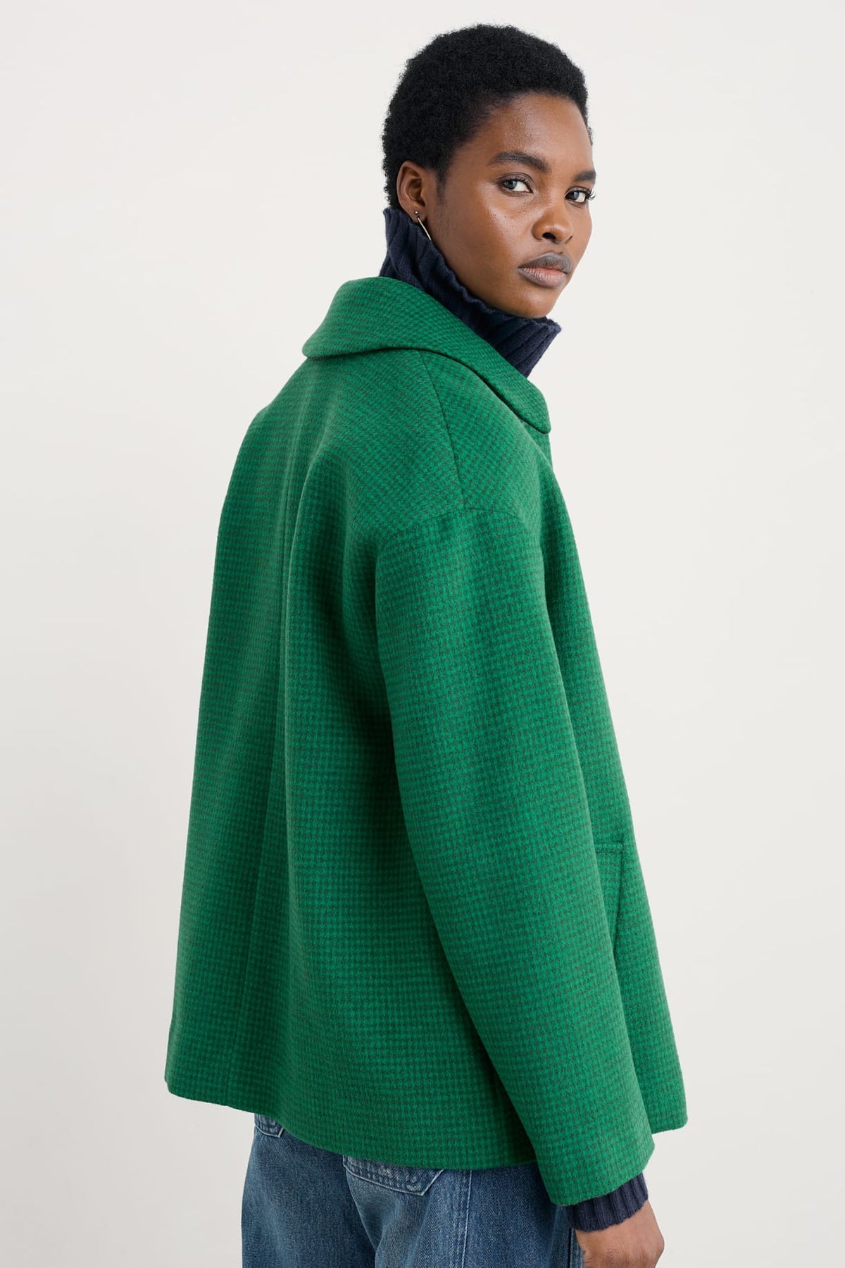 Seasalt Cornwall - Beamwind Coat - Puppy Tooth Glade