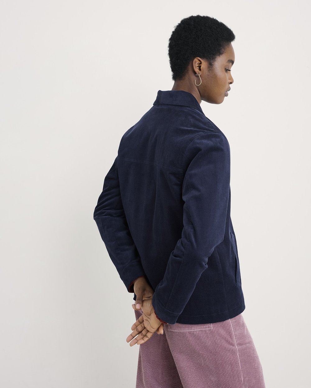 Seasalt Cornwall - Brightwork Cut Cord Jacket - Maritime