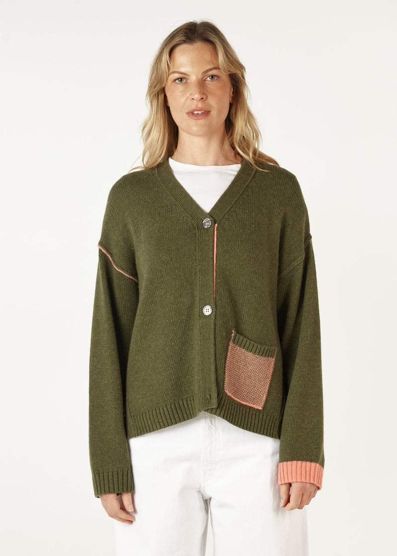 Z&P BirdseyePocket Cardi - Various Colours