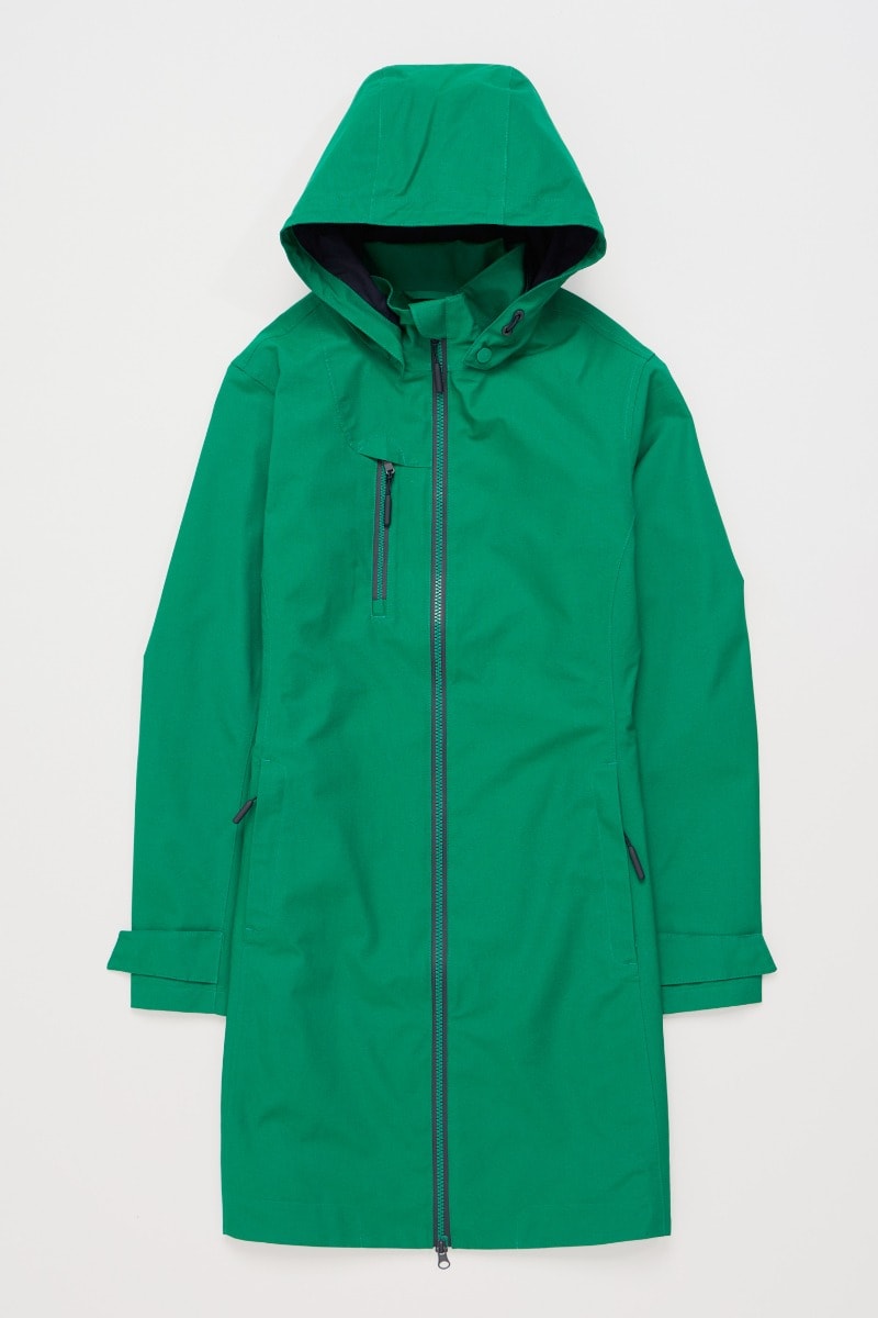 Seasalt Cornwall - Coverack Waterproof Coat - Glade