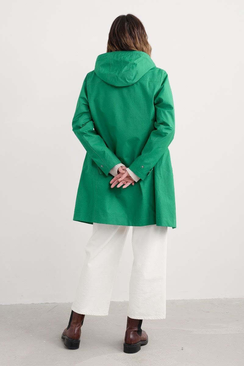 Seasalt Cornwall - Coverack Waterproof Coat - Glade