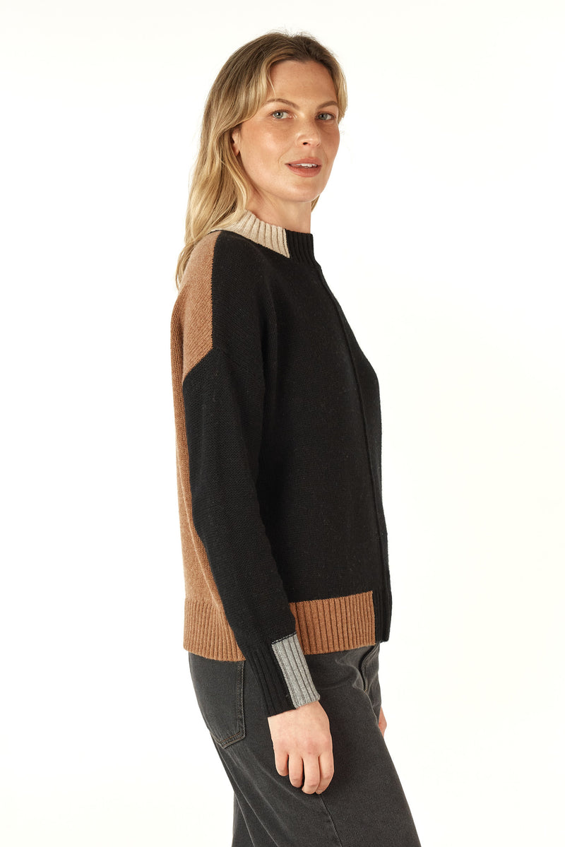 Z&P Colour Block Trim Jumper - Various Colours