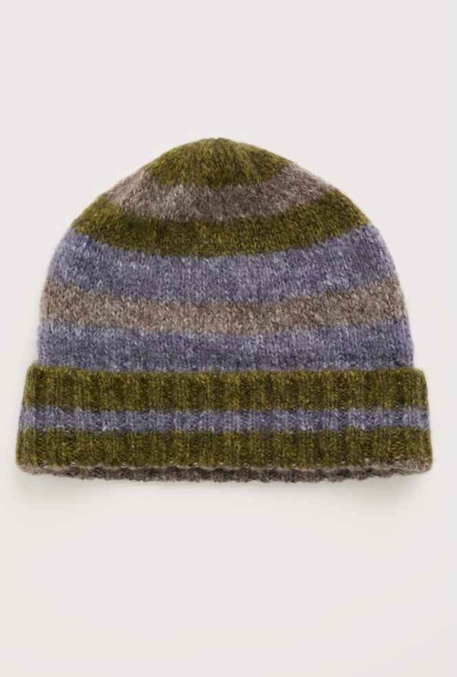 Seasalt Cornwall - Thrift Bloom Knitted Hat - Rhythm Laurel Mix