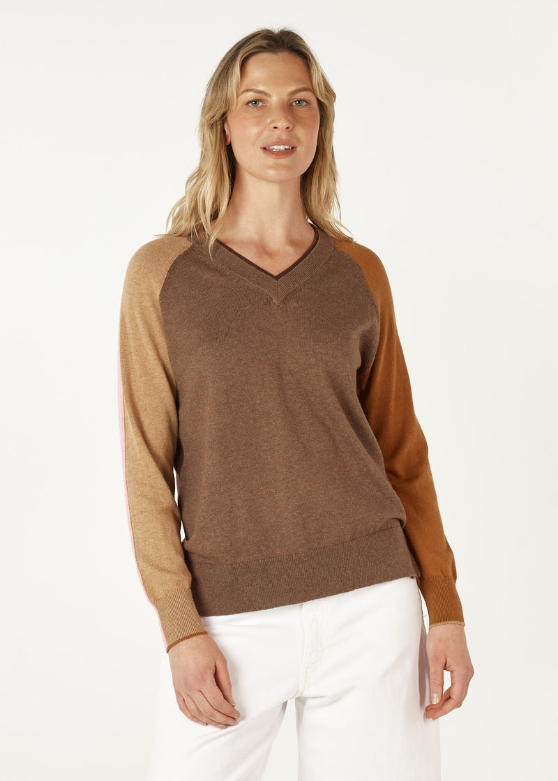 Z&P College V Neck Jumper - Various Colours