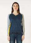 Z&P College V Neck Jumper - Various Colours