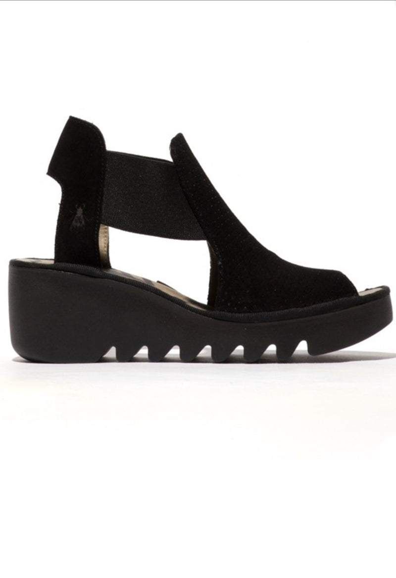 Fly London ‘Biga’ Wedge Sandal Suede - Various Colours
