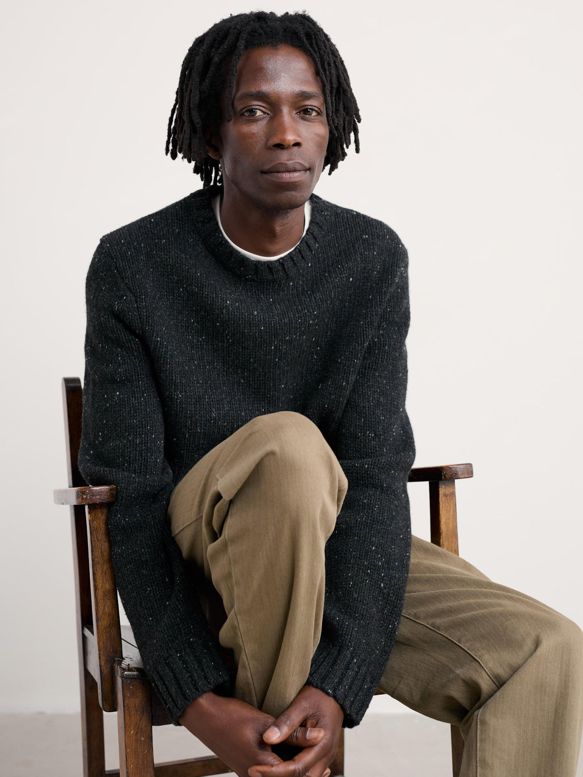 Seasalt Cornwall - Men's Bizen Jumper - Onyx