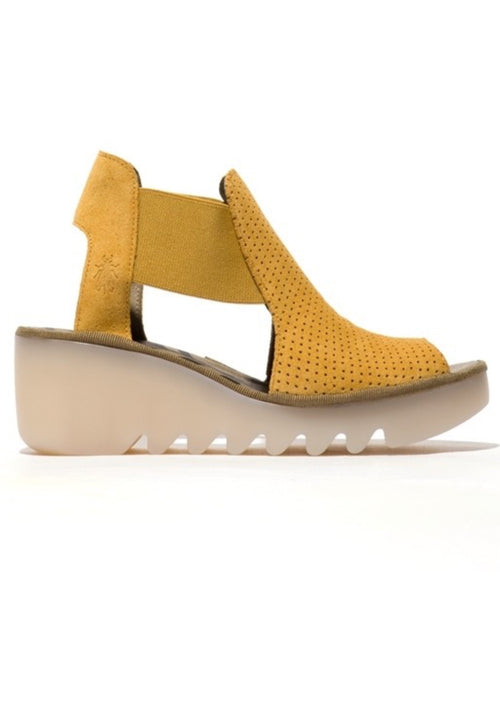 Fly London ‘Biga’ Wedge Sandal Suede - Various Colours